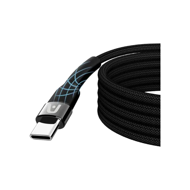 CABLE ARGOM DE CARGA ULTRARRÁPIDA DURASPEED TIPO C A C DE 240W 3M/10FT NEGRO-2