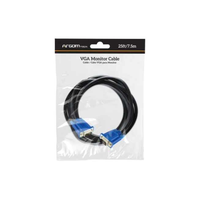 ARGOM - CABLE DE MONITOR VGA M/M 25FT / 7.5 MT-4