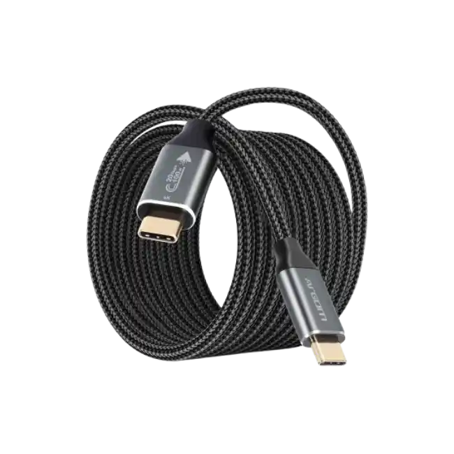 CABLE ARGOM TIPO C A C DURAMAX 100W PD Y DATA TRANSFER 4K USB3.2 GEN2 20GBPS 6FT/1.8M-1