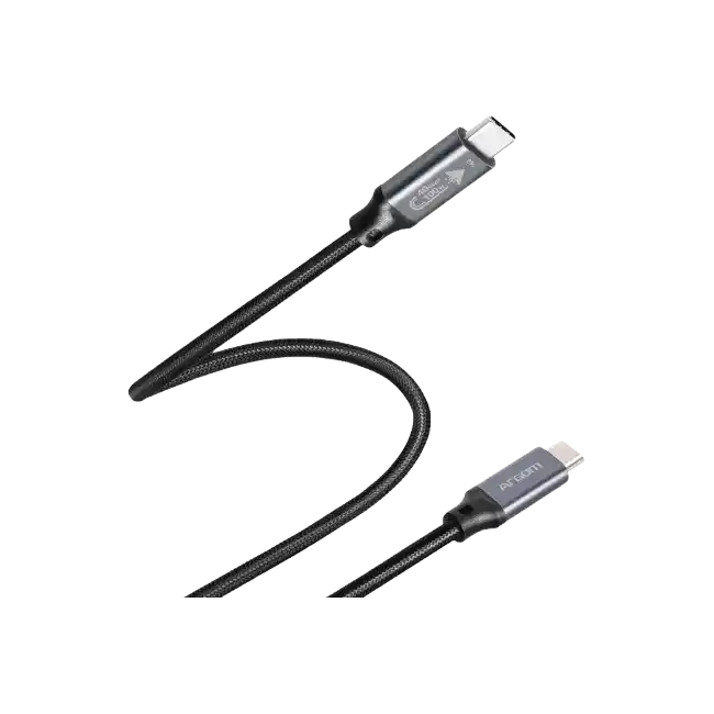 CABLE ARGOM TIPO C A C DURAMAX 100W PD Y DATA TRANSFER 8K USB 4 / 40GBPS 6FT/1.8M