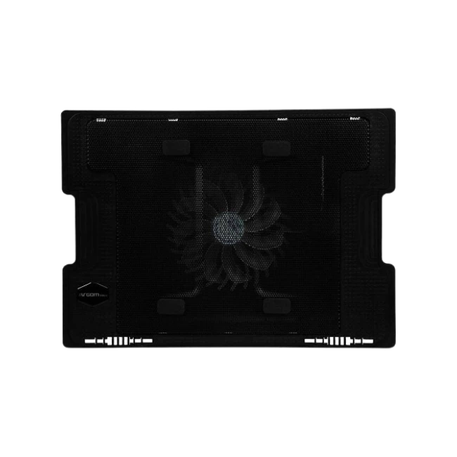 Base Argom ARG-CF-1594 Ajustable Para Portatil Con 1 Ventilador LED y 2 Puertos USB 2.0-2