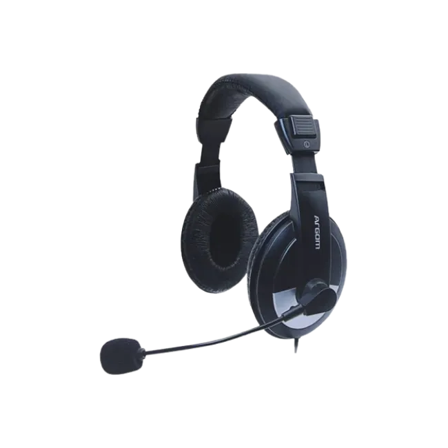 HEADSET W/MIC ARGOM STEREO PRO 75-5