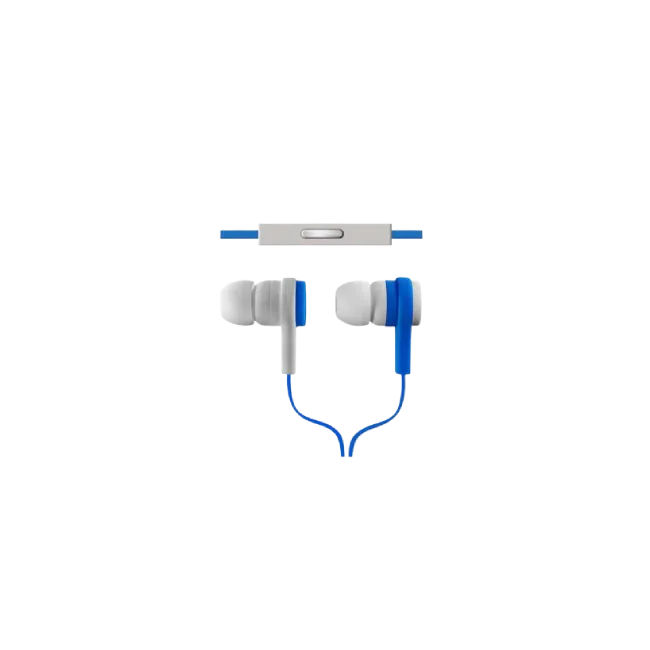 Audífono Ultimate Sound Effects con Micrófono - Cable Plano - Azul-3