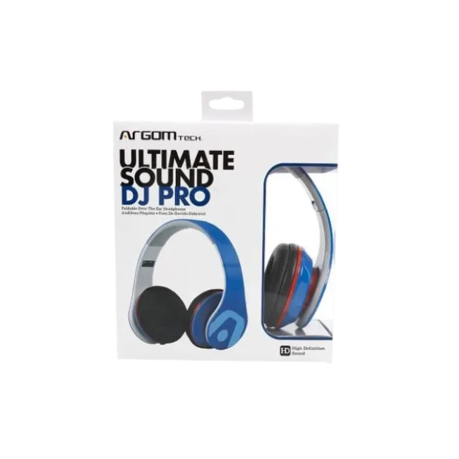 Ultimate Sound Headset DJ Pro - Over the Ear - Blue-4