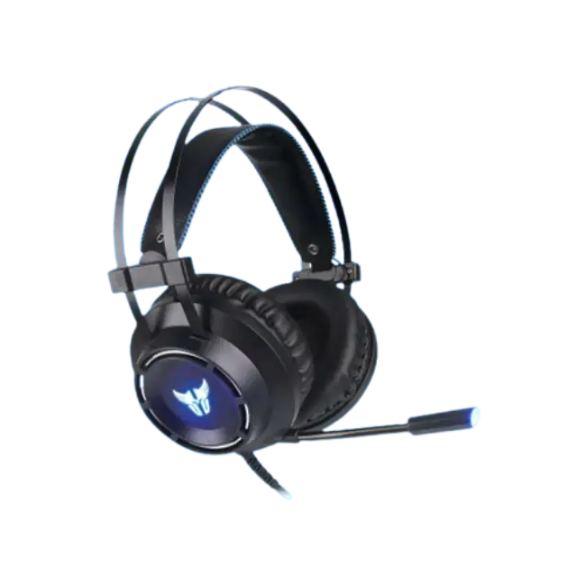 GAMING HEADSET COMBAT ARGOM USB BLACK/BLUE-3