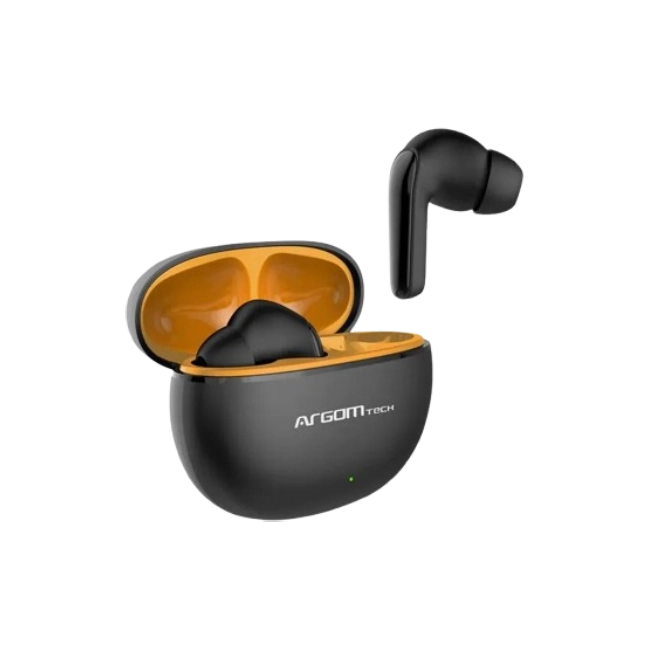 Auriculares Argom ARG-HS-5021BK Estereo Inalambricos Bluetooth SkeiPods E20 con Cancelacion de Ruido Dual ENC Color Negro-2