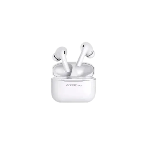 Auriculares Inalambricos Argom ARG-HS-5071BK Skeipods E71 Con Cancelacion de Ruido AI ENC Smart Touch Control Color Negro-4