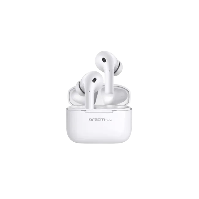 Auriculares Inalambricos Argom ARG-HS-5071PK Skeipods E71 con Cancelacion de Ruido AI ENC Smart Touch Control Color Rosado-3