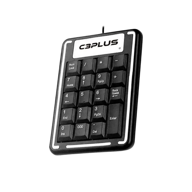 Teclado Numérico Retráctil USB - 19 Teclas-2