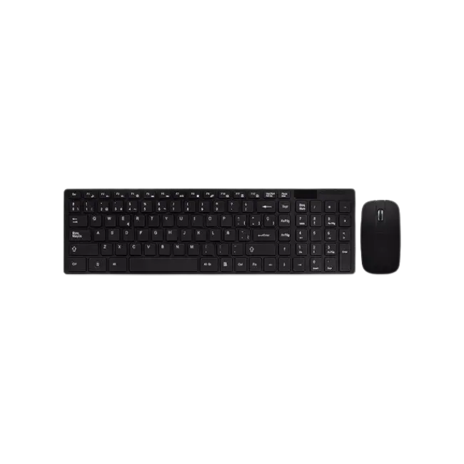 Combo de Teclado y Mouse Argom ARG-KB-7436 Clasico Inalambrico en Español-1