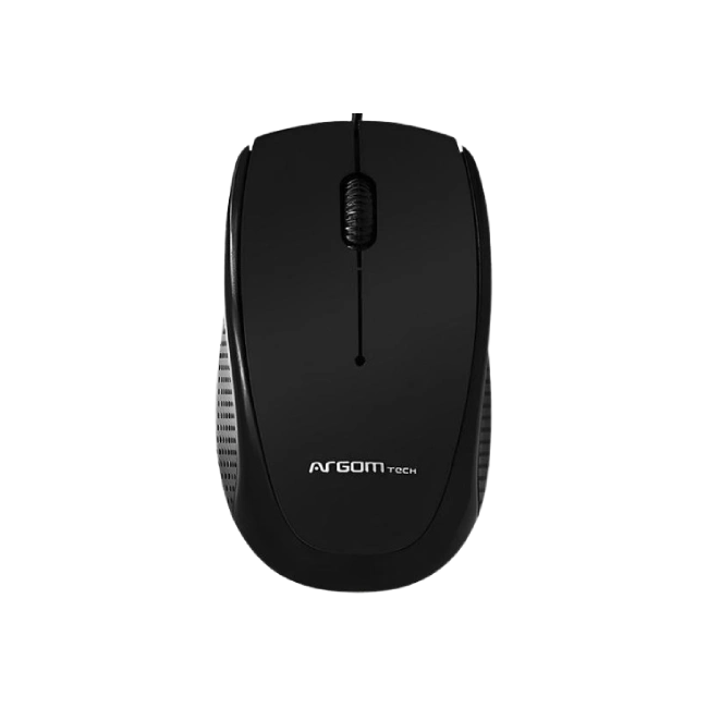 Mouse USB 800 dpi Black Ratón Óptico 3D con Conector USB 800 dpi Negro-3