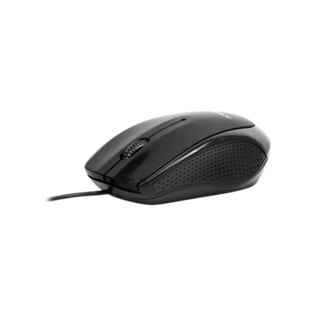 Mouse USB 800 dpi Black Ratón Óptico 3D con Conector USB 800 dpi Negro-2