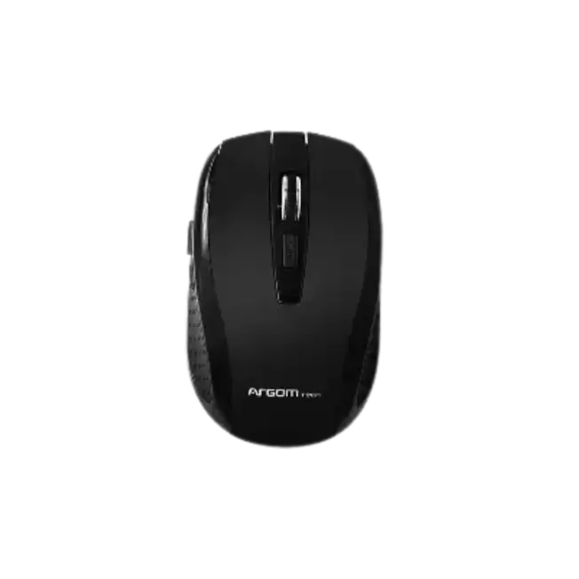 Mouse Argom ARG-MS-0032B Inalambrico 1600 DPI 2.4 GHz 6 Botones Color Negro