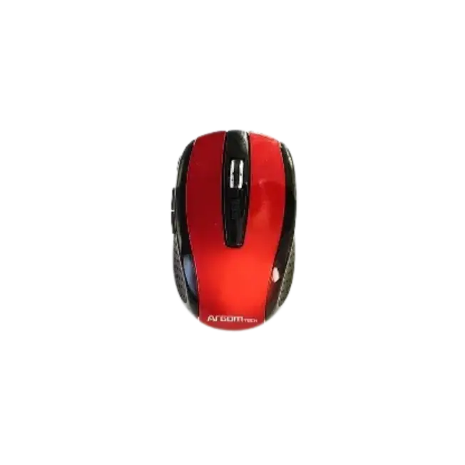MOUSE ARGOM 2.4 GHZ WIRELESS RED-5