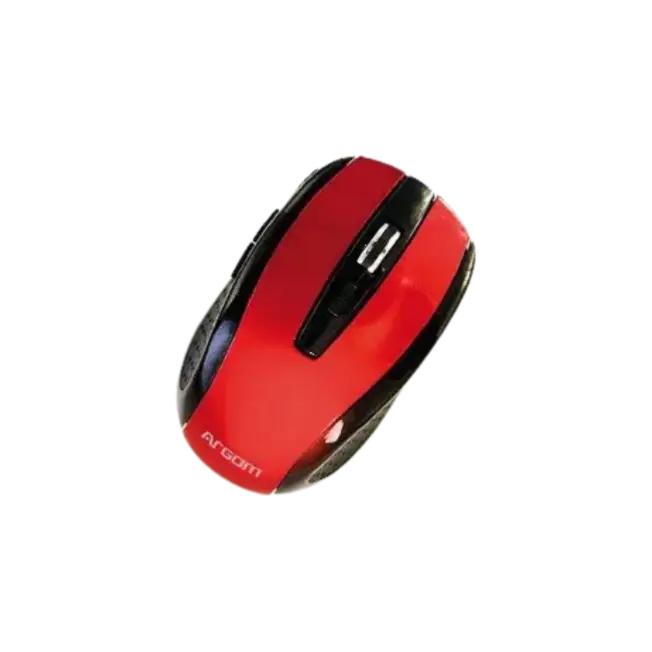 MOUSE ARGOM 2.4 GHZ WIRELESS RED-6