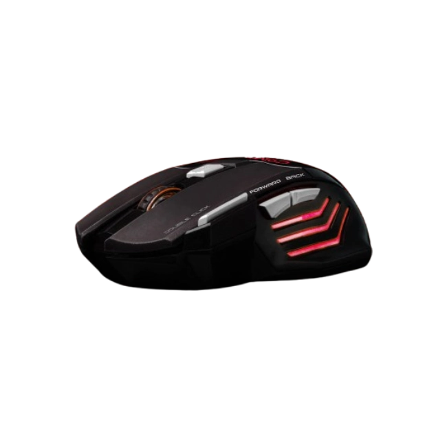 Mouse Gaming Argom ARG-MS-2042BK Compat MS42 luminacion Para Videojuegos y Cableado USB-4