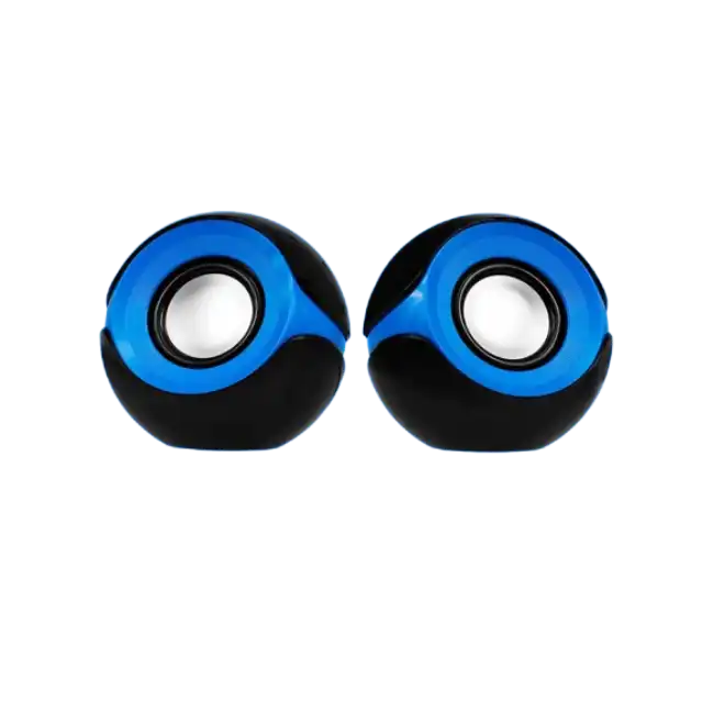 SPEAKERS ORBIT ARGOM USB  2.0 BLACK/BLUE-5