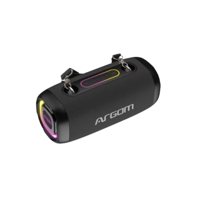 ARGOM RADYON X41 - ALTAVOZ BT CON 2 MODOS DE LUCES LED 28W RMS / IPX5 COLOR NEGRO-4
