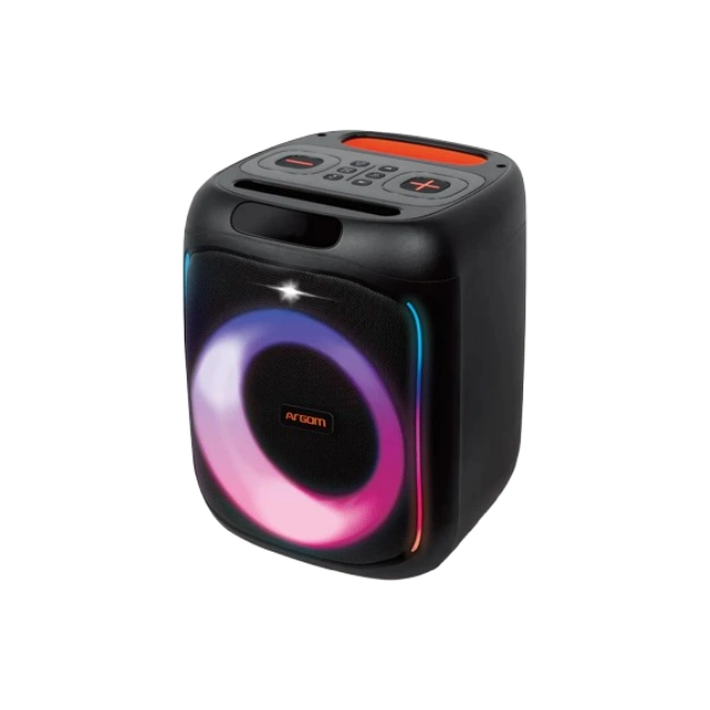 Bocina Argom ARG-SP-4050BK Rave BOX 65- Alta Voz BT con 7 Modos de Luces Led 60W RMS Color Negro-1