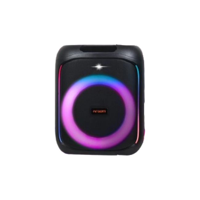 Bocina Argom ARG-SP-4050BK Rave BOX 65- Alta Voz BT con 7 Modos de Luces Led 60W RMS Color Negro-4