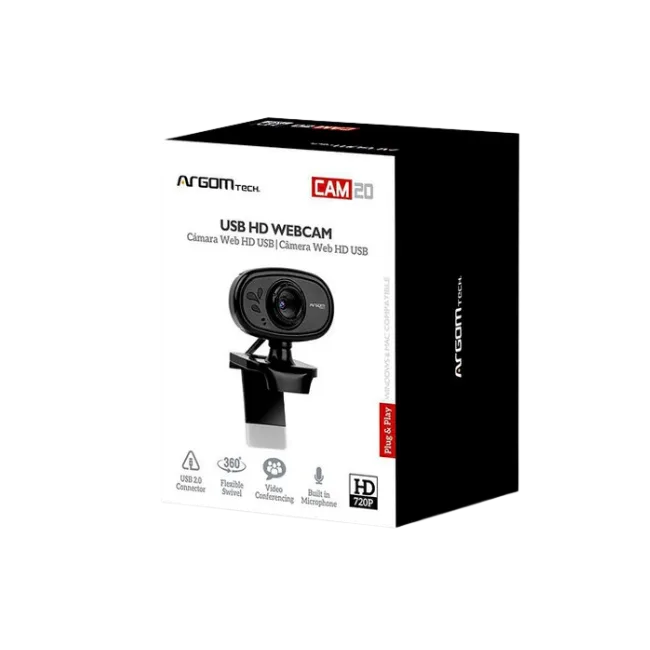 Camara Web Cam Argom 720P-6