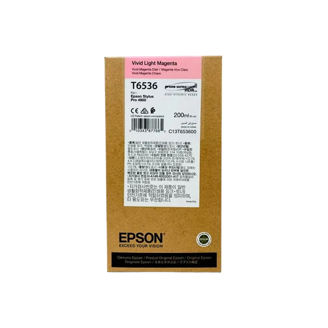 Epson - 200 ml - magenta vívido - original - cartucho de tinta - para Stylus Pro 4900, Pro 4900 Designer Edition, Pro 4900 Spectro_M1-2