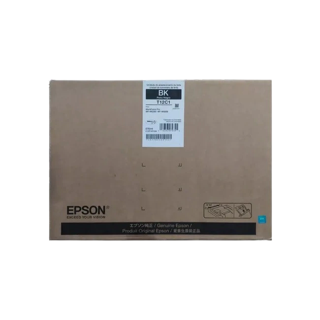 Epson - T12C120-AL - Ink cartridge - Black - WorkForce  WF M5399 & WF M5899
