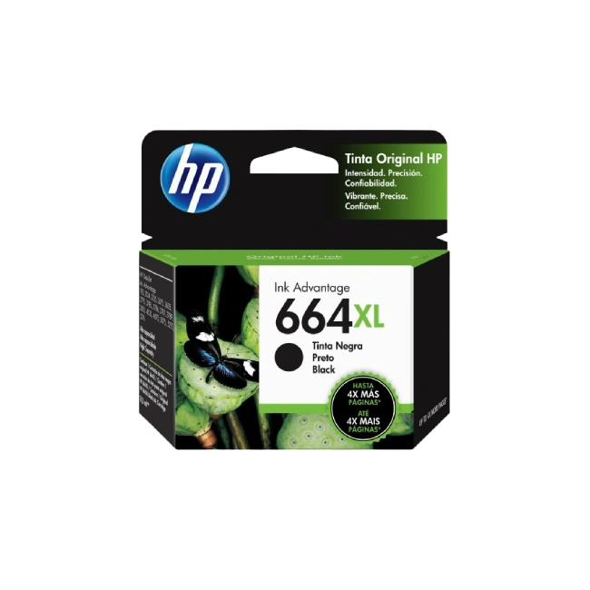 HP - Ink cartridge - Black - 664XL