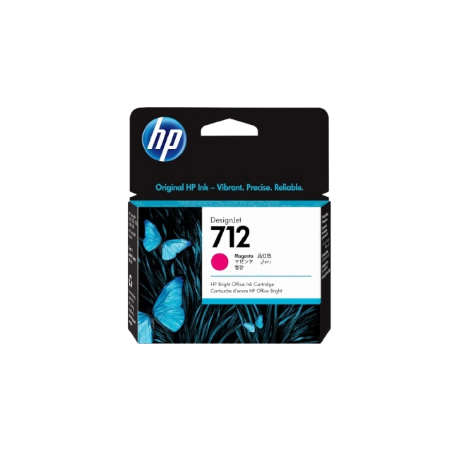 HP 712 - 29 ml - magenta - original - DesignJet - cartucho de tinta - para DesignJet Studio, T210, T230, T250, T630, T650-1