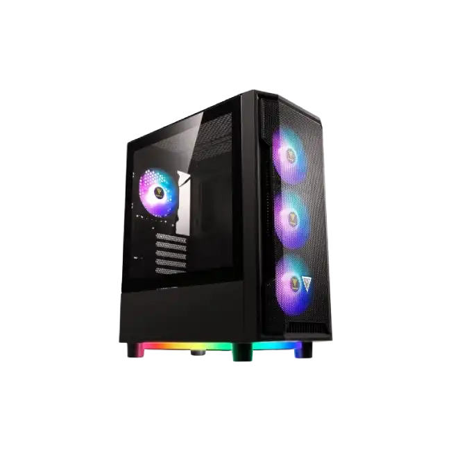 Case Gaming AT08 de Vidrio con 2 Fan 14CM-3