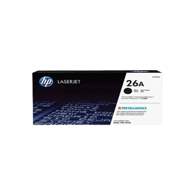 HP 26A - Negro - original - LaserJet - cartucho de tóner (CF226A) - para LaserJet Pro M402, MFP M426-5