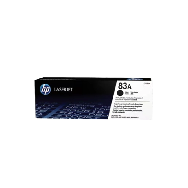 HP 83A - Negro - original - LaserJet - cartucho de tóner (CF283A) - para LaserJet Pro M201, M202, MFP M125, MFP M127, MFP M225-6