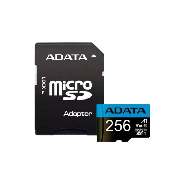 Memoria Micro SD 256GB Adata AUSDX256GUICL10A1-RA1