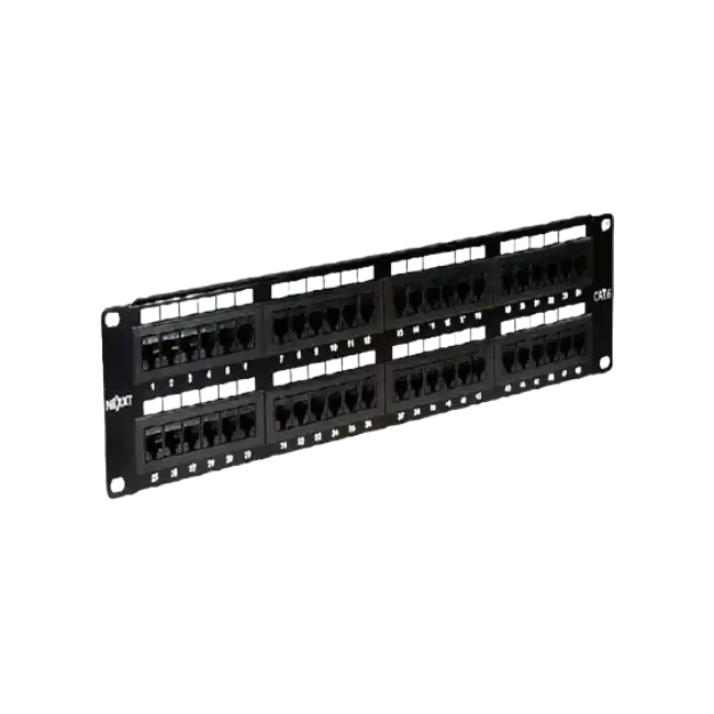 Nexxt - Tablero de conexiones - CAT 6 - 19" - 48 puertos-3