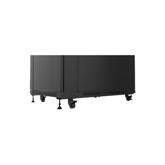 Nexxt Solutions - Rack armario - instalable en el suelo - RAL 9005, negro barniz - 27U - 19"-2