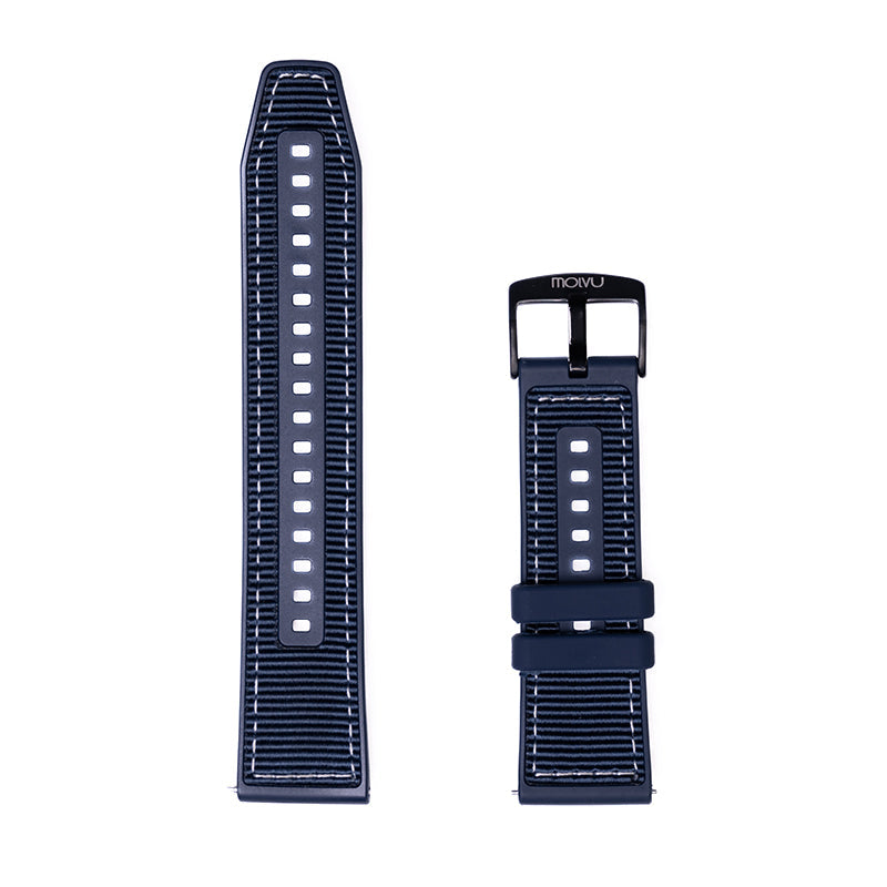 Pulsera T7 y T8 azul c/bordado-1
