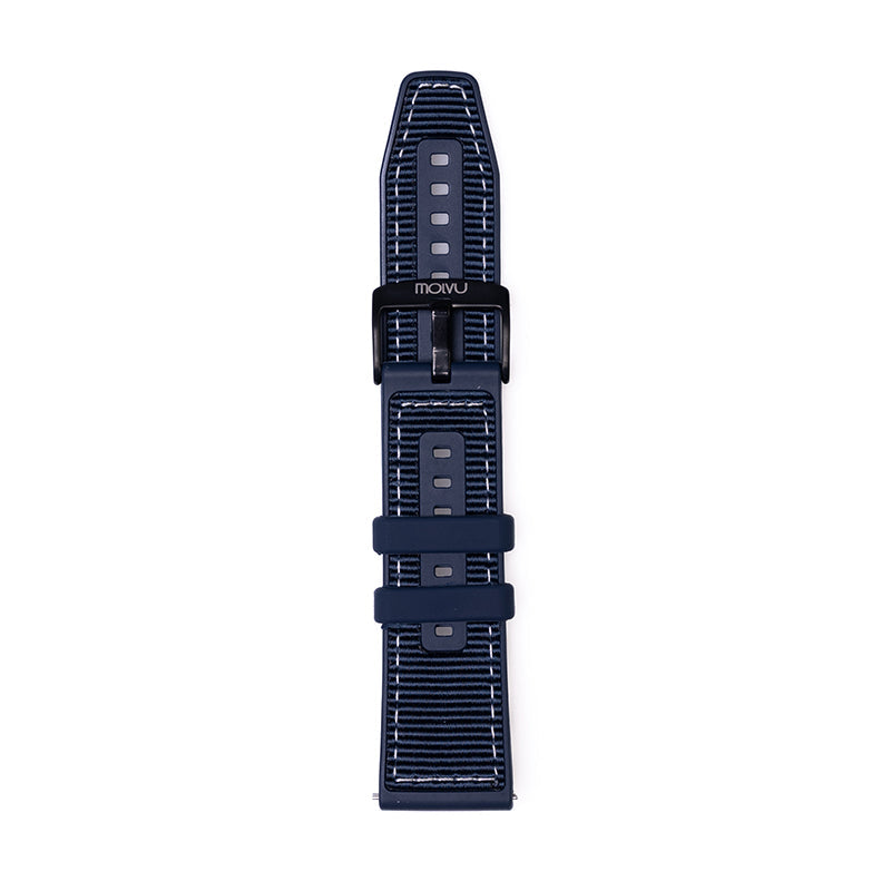 Reloj T8 Gris + Pulsera azul c/bordado-5