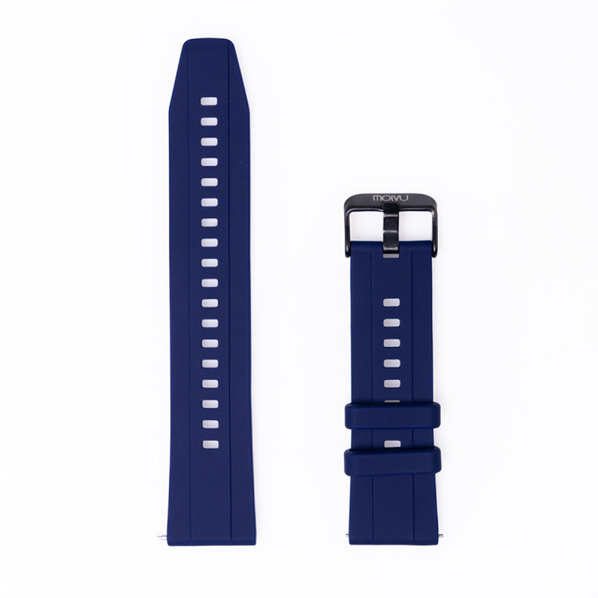 RELOJ T8 GRIS + PULSERA SILICÓN AZUL MARINO-5