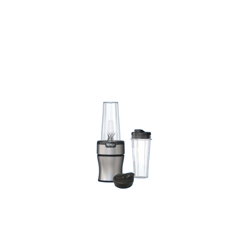 Licuadora Personal Ninja BN301 Nutri-Blender Plus 900W 2 Vasos de 20 Onzas Color Plateado-1