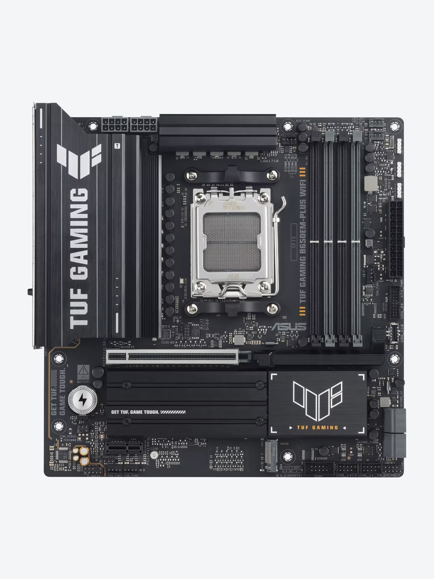 TARJETA MADRE ASUS TUF GAMING B650EM-PLUS WIFI AM5 MICRO-ATX DDR5 90MB1LU0-M0EAY0