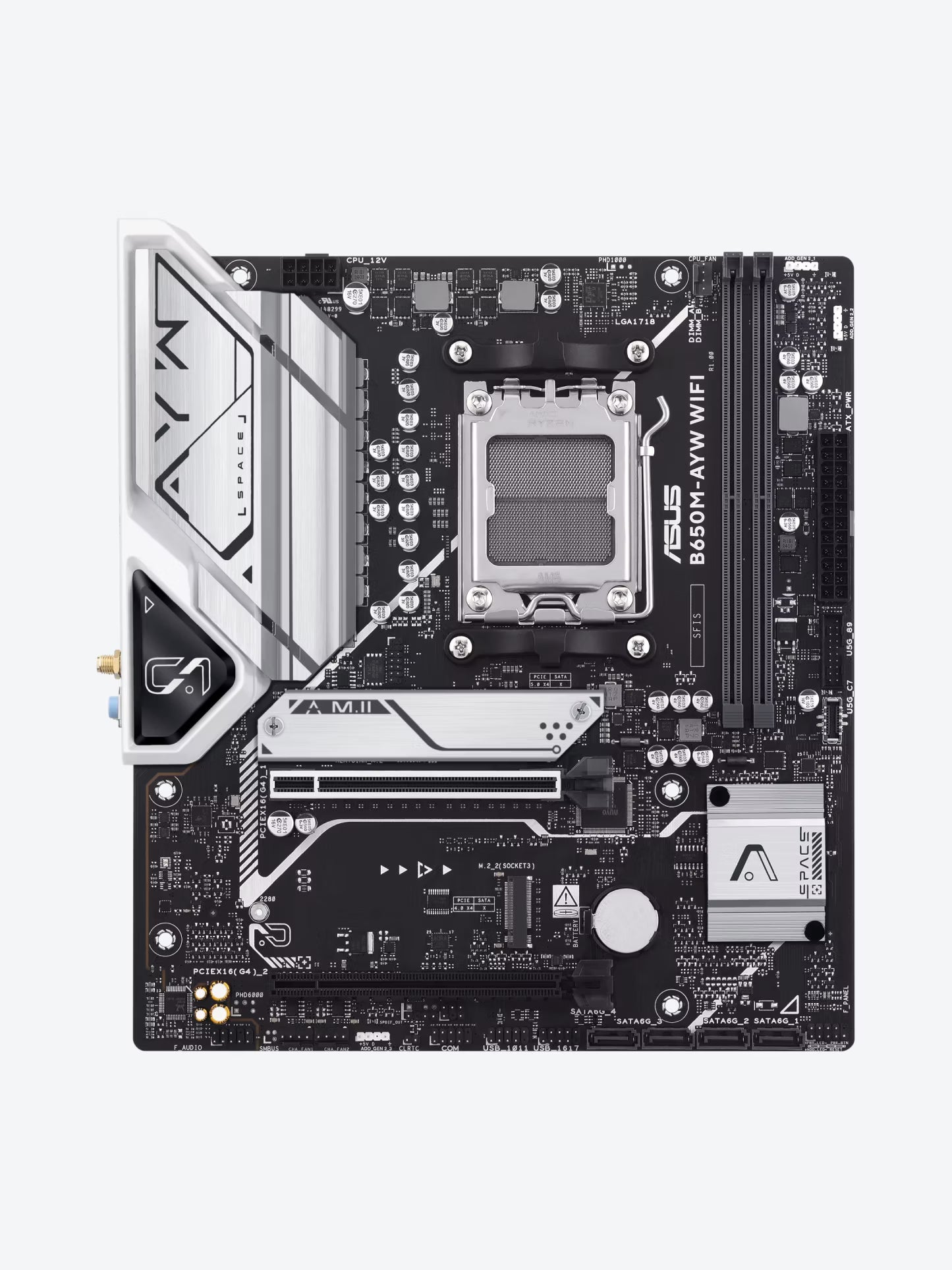 ASUS - Motherboard - B650M-AYW WIFI   Motherboard M