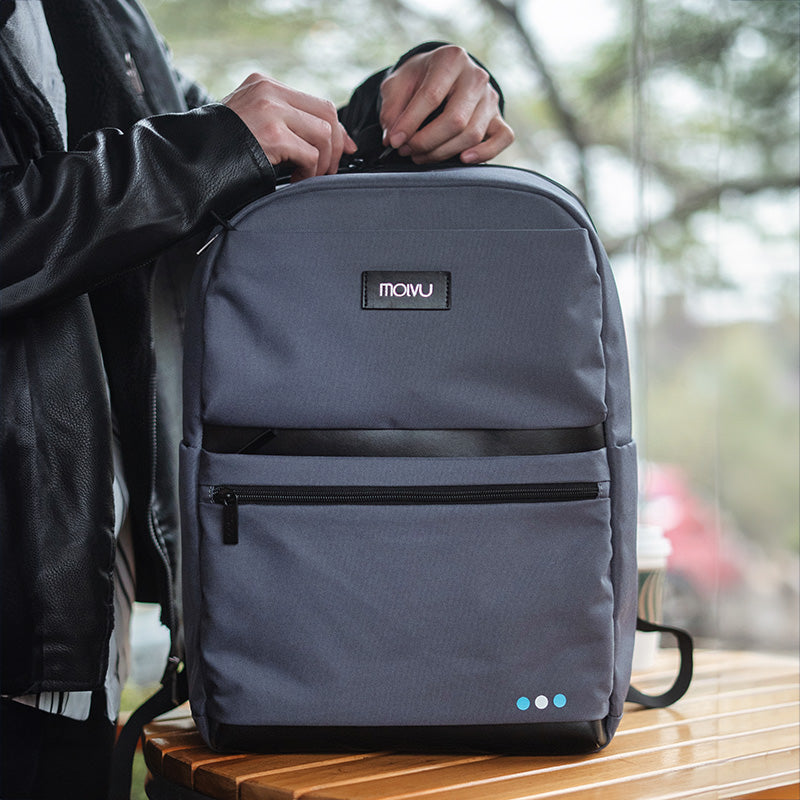 Mochila Business 8 Gris-8