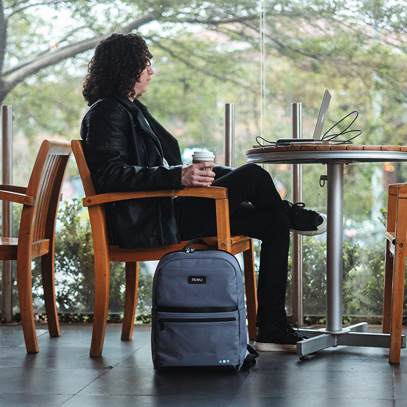 Mochila Business 8 Gris-10
