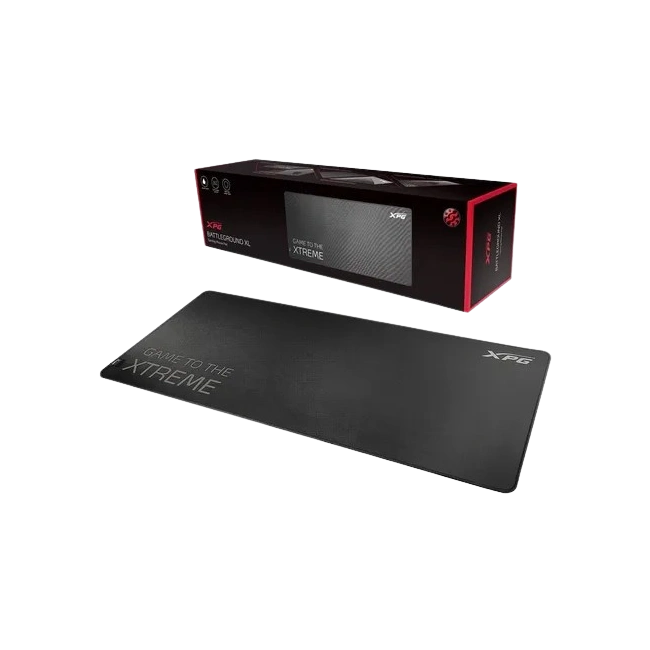 MOUSE PAD GAMING XPG BATTLEGROUND XL 900X420MM CORDURA A PRUEBA DE SALPICADURAS COLOR NEGRO