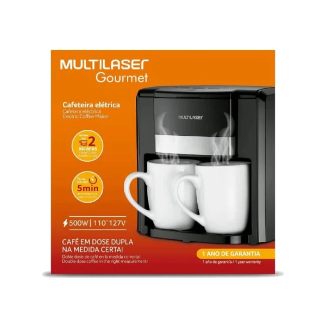 CAFETERA CON 2 TAZAS Y FILTRO PERMANENTE-2