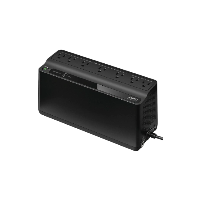 UPS APC 600VA/330W | 7 tomas | 1 Puerto USB| AVR-3