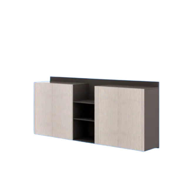 Gabinete Grande Beiia-WJG Color Madera con Gris