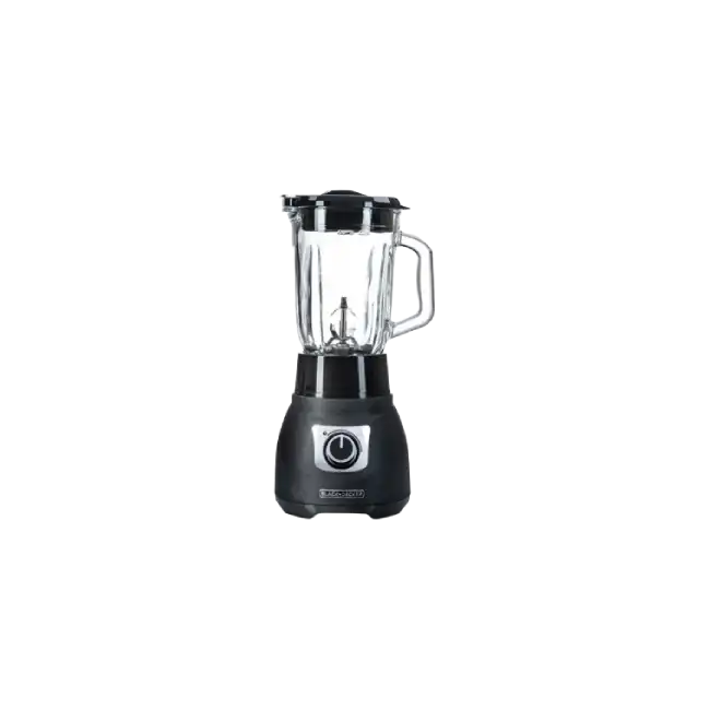 Licuadora Black+Decker BL1670S 2 Velocidades 1000 Watts Jarra de Vidrio Cuchillas Vortinavaja