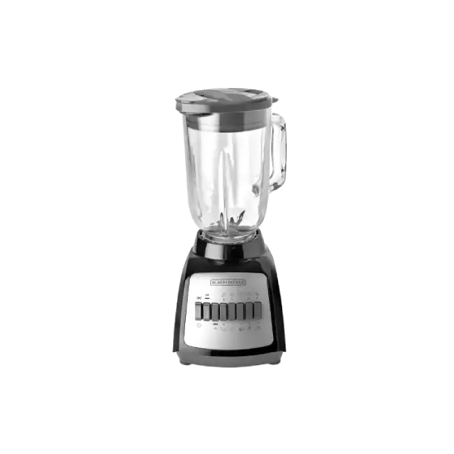 Licuadora Black+Decker BLBD210GB 10 Velocidades 550 Watts Jarra de Vidrio-1