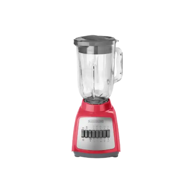 Licuadora Black+Decker BLBD210GP 10 Velocidades 550 Watts Jarra de Vidrio Color Rosado-1